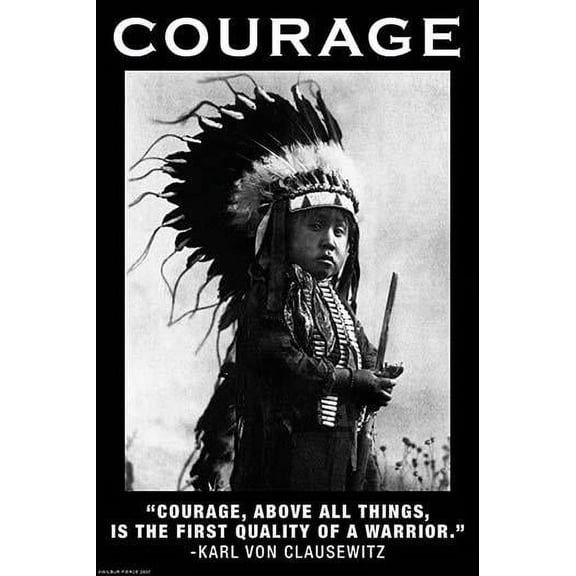 Courage- Fine Art Canvas Print (20" x 30")