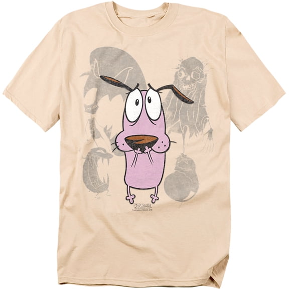 Courage - Monsters - Short Sleeve Shirt - XXX-Large