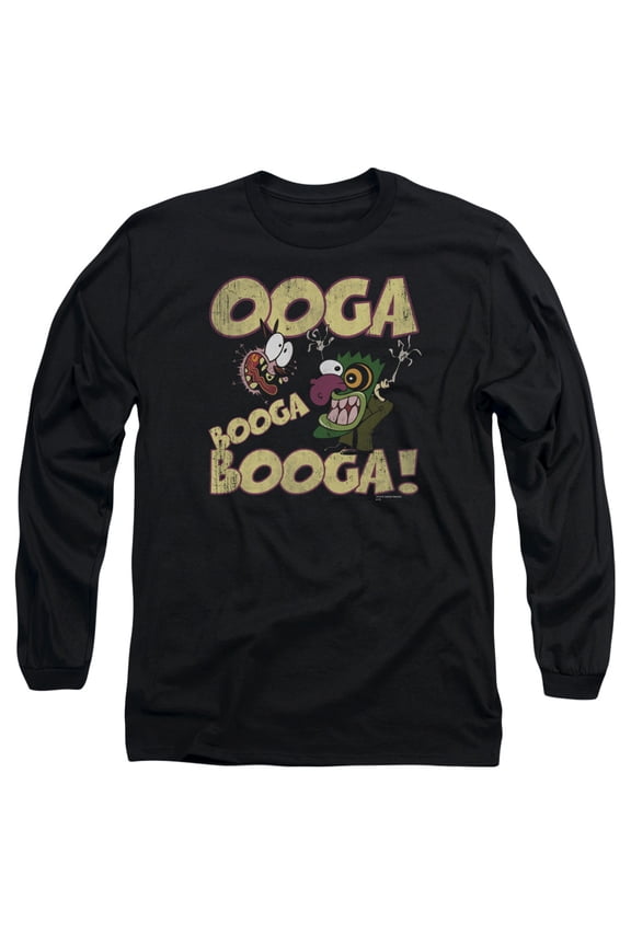 Courage - Ooga Booga Booga - Long Sleeve Shirt - Large