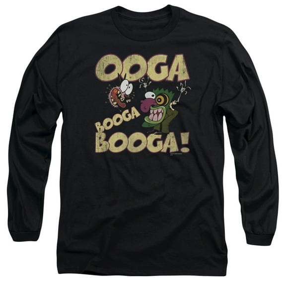 Courage - Ooga Booga Booga - Long Sleeve Shirt - Small
