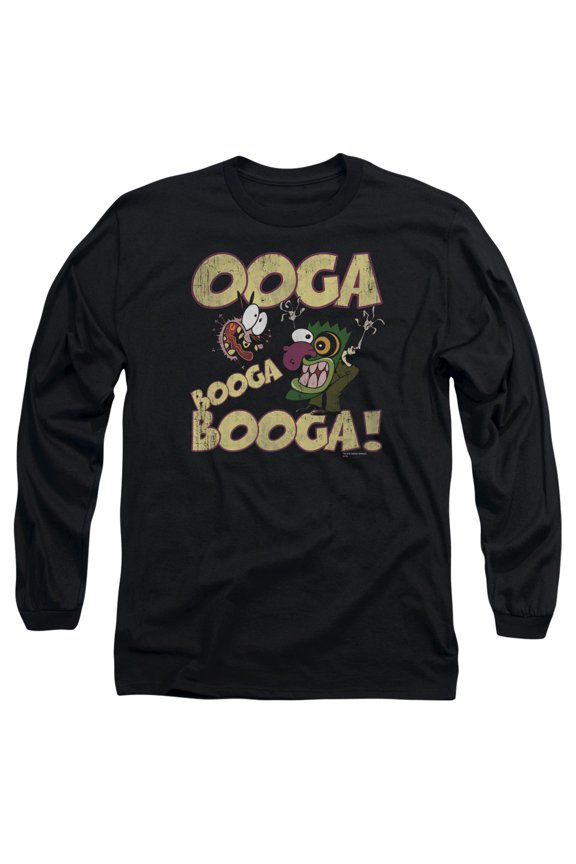 Courage - Ooga Booga Booga - Long Sleeve Shirt - X-Large