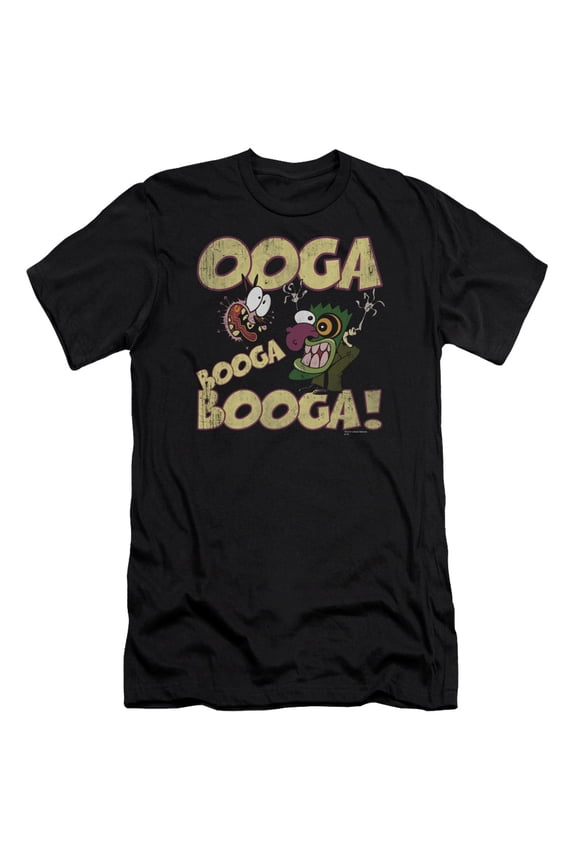 Courage - Ooga Booga Booga - Premium Slim Fit Short Sleeve Shirt - X-Large