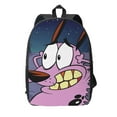 thumbnail image 1 of Courage The Cowardly Dog Backpack, Large Capacity Laptop Backpack, Durable Water-Resistant Daypack, 17.3x12.2x5.5 Inch, 1 of 8