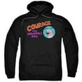thumbnail image 1 of Courage The Cowardly Dog - Courage Logo - Pull-Over Hoodie - XXXX-Large, 1 of 2