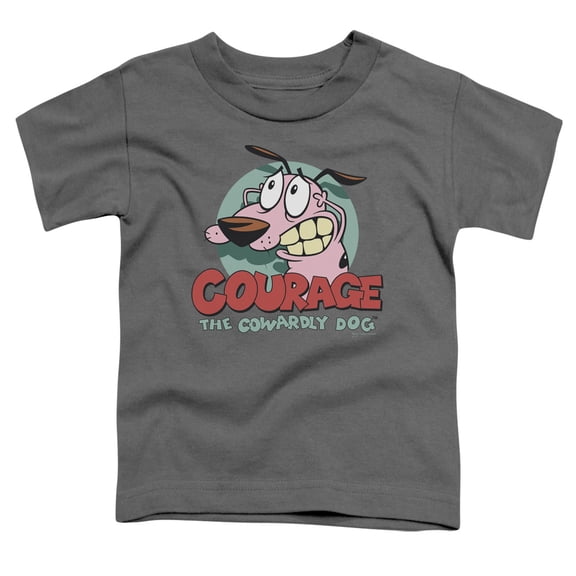 Courage The Cowardly Dog - Courage - Toddler Short Sleeve Shirt - 2T