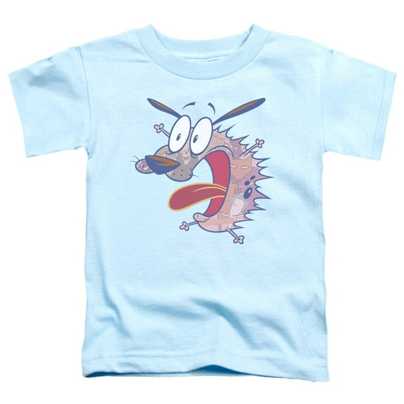 Courage The Cowardly Dog - Evil Inside - Toddler Short Sleeve Shirt - 4T