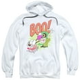 thumbnail image 1 of Courage The Cowardly Dog Men's  Stupid Dog Hooded Sweatshirt White, 1 of 2