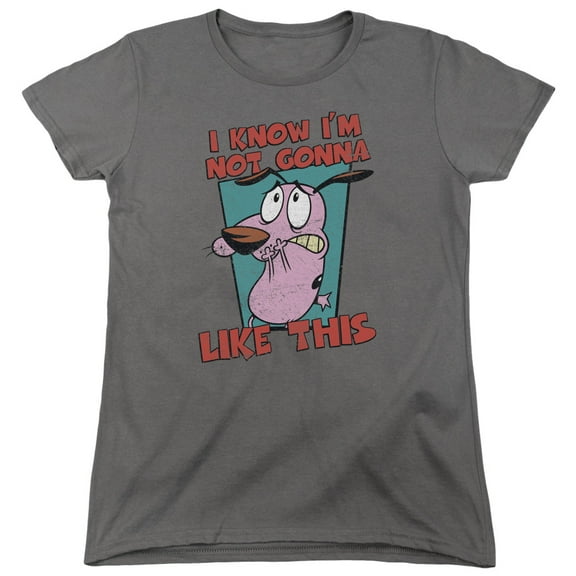 Courage The Cowardly Dog - Not Gonna Like - Women's Short Sleeve Shirt - Large