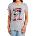 thumbnail image 1 of Courage The Cowardly Dog Not Gonna Like Women's T Shirt, Athletic Heather, Medium, 1 of 6