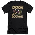 thumbnail image 1 of Courage The Cowardly Dog Ooga Booga Booga S/S Adult 30/1 T-Shirt Black, 1 of 1