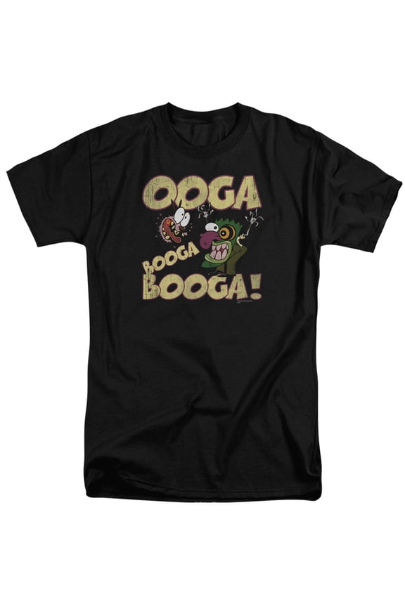 Courage The Cowardly Dog Ooga Booga Booga S/S Adult Tall Black