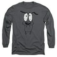 thumbnail image 1 of Courage The Cowardly Dog - Scared - Long Sleeve Shirt - Medium, 1 of 2