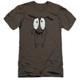 thumbnail image 1 of Courage The Cowardly Dog - Scared - Premium Slim Fit Short Sleeve Shirt - Small, 1 of 2
