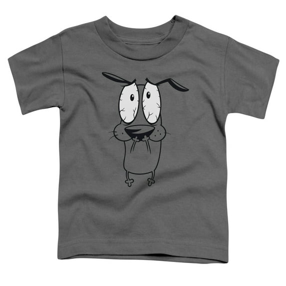 Courage The Cowardly Dog - Scared - Toddler Short Sleeve Shirt - 4T