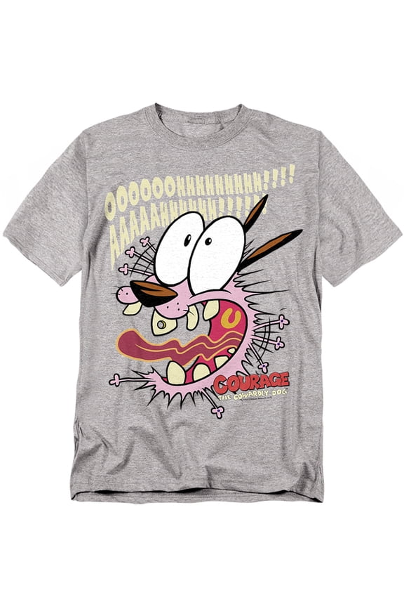 Scaredy Dog Officially Licensed Adult T-Shirt XL