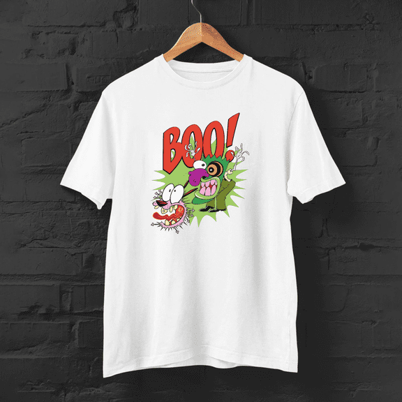 Courage The Cowardly Dog Shirt, Cartoon Network Shirt, 90S Cartoon Funny Gift S-