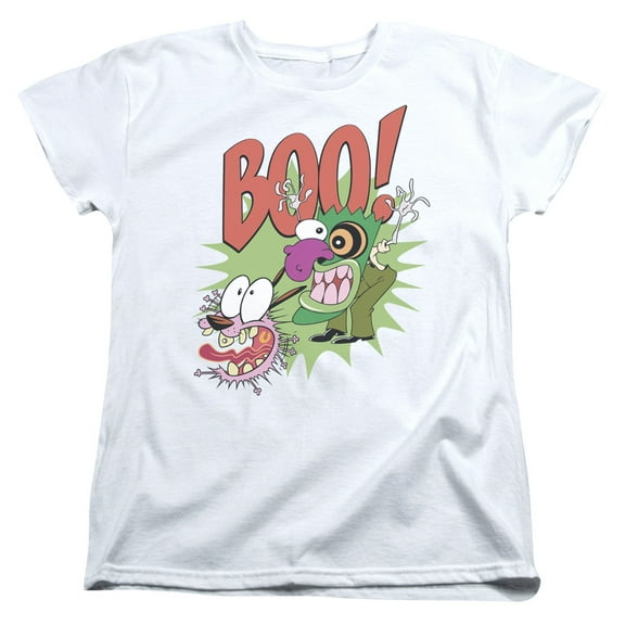 Courage The Cowardly Dog - Stupid Dog - Women's Short Sleeve Shirt - Medium
