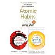 Atomic Habits, The Courage to be Disliked & The Courage to be Happy 3 Books Collection Set