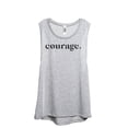 thumbnail image 1 of Courage Women's Fashion Sleeveless Muscle Tank Top Tee Sport Grey Large, 1 of 4
