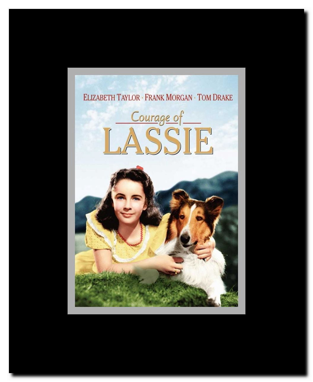 Courage of Lassie Framed Movie Poster