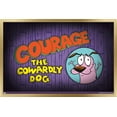 thumbnail image 1 of Courage the Cowardly Dog - Title Wall Poster, 22.375" x 34", Framed, 1 of 3