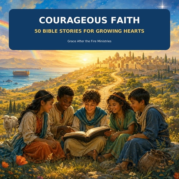 Courageous Faith: 50 Bible Stories for Growing Heart, (Paperback)