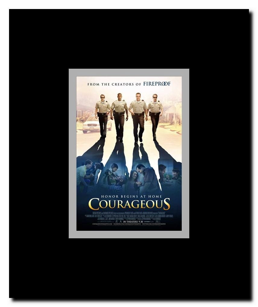 Courageous Framed Movie Poster