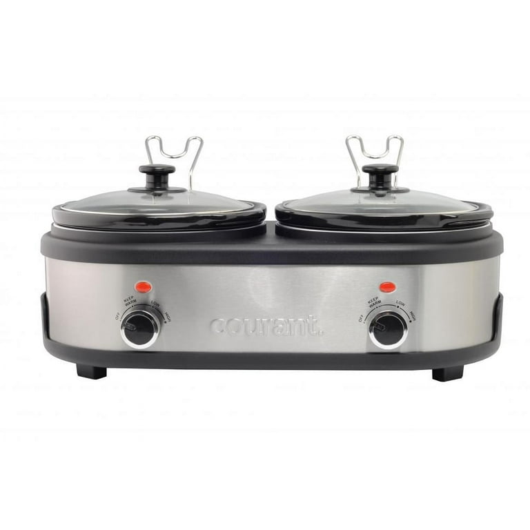 6.34 Qt. Stainless Steel Slow Cooker with Stainless Steel Insert 6.34 Qt. Stainless Steel Slow Cooker with Stainless Steel Insert