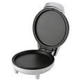 thumbnail image 1 of Courant 7-inch, Easy Clean, Personal Pizza Maker/Griddle. Makes Eggs, Pancakes, Quesadillas - White, 1 of 6