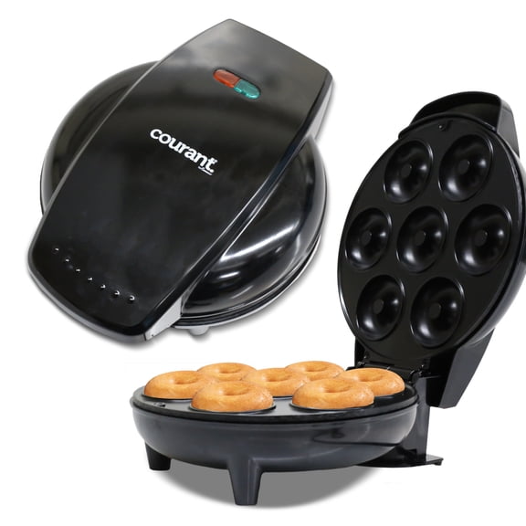 Courant CDM-5781K Mini Donut Maker, Black