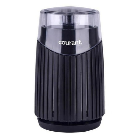 Courant Electric Coffee Grinder, Bean & Spice Grinder, 48 Ounce, New, Compact, Easy Clean - Black