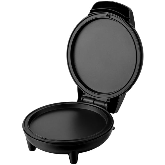 Courant Griddle/Mini Oven Compact Griddle 7-inch Personal Griddle/Pizza Maker Black Y101