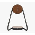 thumbnail image 1 of Courant Mag:2 Classics Magnetic MagSafe Dual Device Charging Stand, Saddle Leather, 1 of 2