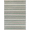 thumbnail image 1 of Couristan 2.25' x 11.75' Blue and Ivory Geometric Rectangular Outdoor Area Throw Rug Runner, 1 of 4