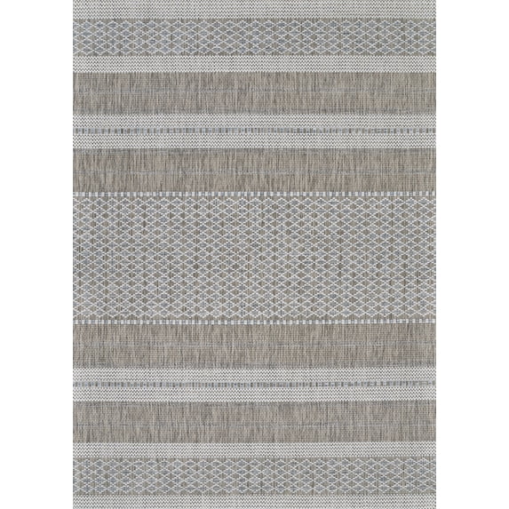 Couristan 2' x 4' Twig Geometric Outdoor Rug