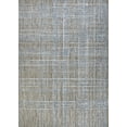 thumbnail image 1 of 7.8' x 9.8' Brown and Ivory Abstract Rectangular Outdoor Area Throw Rug, 1 of 4