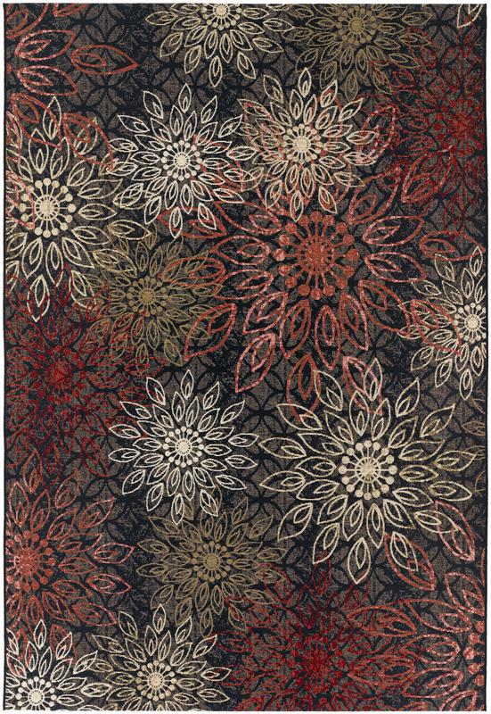 Couristan 8.5' x 13' Multi-color Floral Outdoor Rug