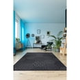thumbnail image 1 of 5.25' x 7.5' Black and White Contemporary Rectangular Outdoor Area Throw Rug, 1 of 4