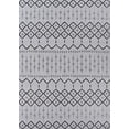 thumbnail image 1 of Couristan Afuera Histone Hadron Gray Indoor/ Outdoor Area Rug, 2'2" x 7'10" Runner, 1 of 4