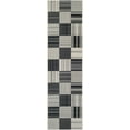 thumbnail image 1 of Couristan Afuera Patchwork Rug, Onyx/Ivory, 1 of 7