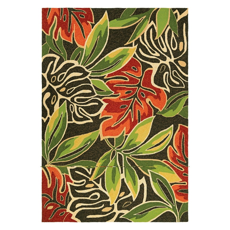 2' X 8' Brown Abstract Indoor Outdoor Area Rug 2' X 8' Brown Abstract Indoor Outdoor Area Rug