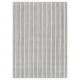 thumbnail image 1 of Couristan Aspen Textured Stripes 5' X 8' Dark Grey Handmade Wool Rug, 1 of 2