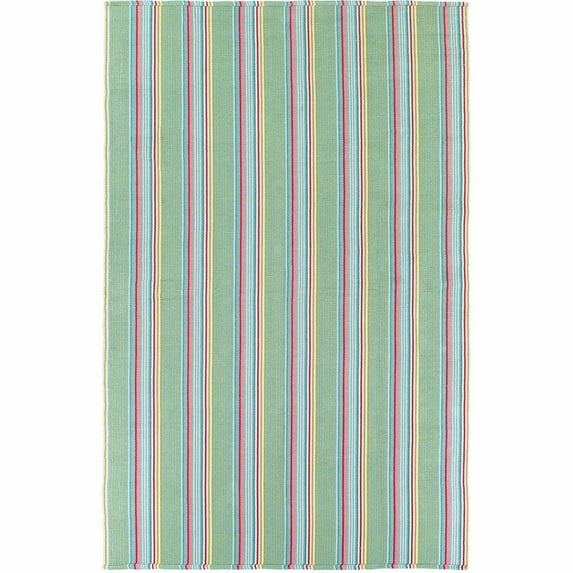 Couristan Bar Harbor Stripe Indoor/Outdoor Rug - Margarita