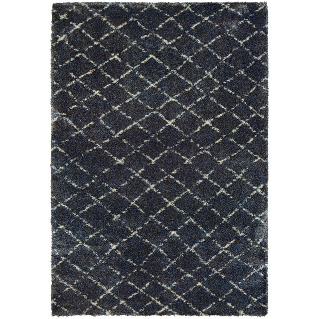 Couristan Bromley Gio Rug, Navy, Gray, Multiple Sizes Available
