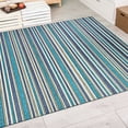 thumbnail image 1 of Couristan Cape Brockton Indoor / Outdoor Area Rug, Cobalt-Teal, 2' x 3'7", 1 of 7