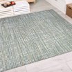 Couristan Cape Brockton Indoor / Outdoor Area Rug, Hunter Green-Brown ...