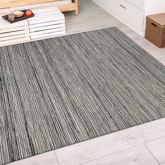 Couristan Cape Hinsdale Indoor / Outdoor Area Rug, Light Brown-Silver, 7'10" x 10'9"