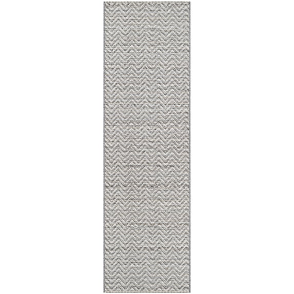 Couristan Cape Marion Indoor/Outdoor Area Rug, 2'3" x 11'9" Runner, Light Brown-Ivory