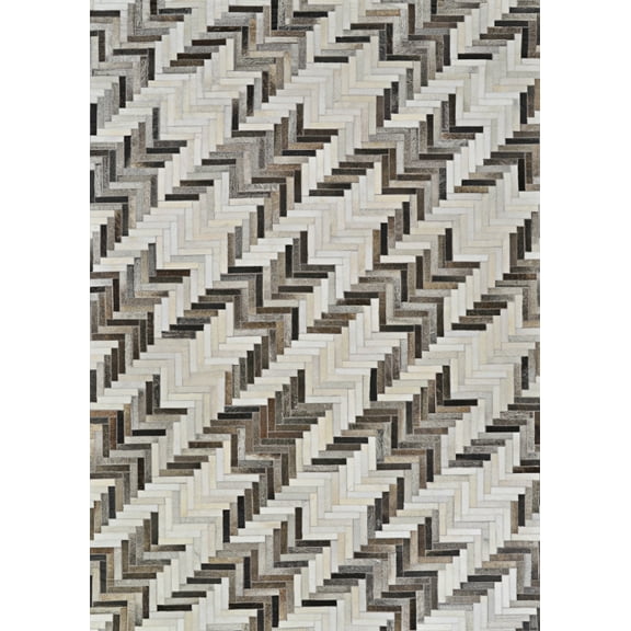Couristan Chalet Freeform Cappucino Area Rug, 5'4" x 8'
