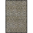 thumbnail image 1 of Couristan Chalet Meander Area Rug, 2' x 4', Black-Ivory, 1 of 12